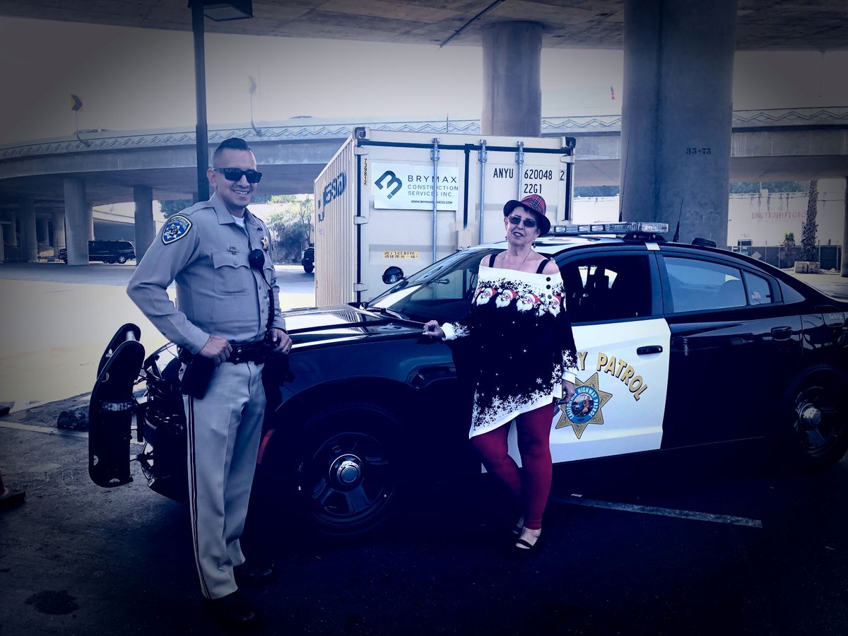 BrymaxServices's tweet photo. CHP Downtown LA station - Officer Gomez invited Brymax and Brymax's Mrs. Santa to be a part of the Orthopaedic Institute for Children Toys &amp; Joys event.
 
#CHIPSFORKIDS
#BRYMAX
#BRYMAXSSERVICES https://t.co/g4zHAbn3Ia