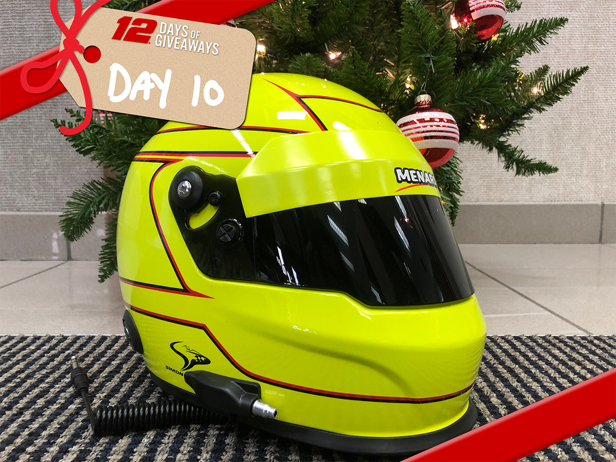 Team_Penske's tweet photo. For the 10th day of our 12 Days of Giveaways we've got a @simonpagenaud replica helmet! 

Retweet and tag a friend for a chance to win. 🏁

Ends 12/22/18 at 11:59 p.m. ET. Rules: https://t.co/UN5jE5pkA3 https://t.co/chFXeI2twc