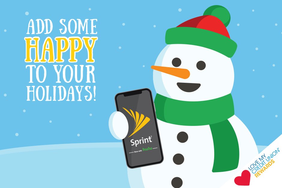 We’re sending MCU members the warmest #HolidayWishes with a $100 cash reward for every new line activated with #Sprint. For a limited time only, this offer is available on unlimited lines! #NewPhone #SpecialOffer #UnlimitedPlan lovemycreditunion.org/happy