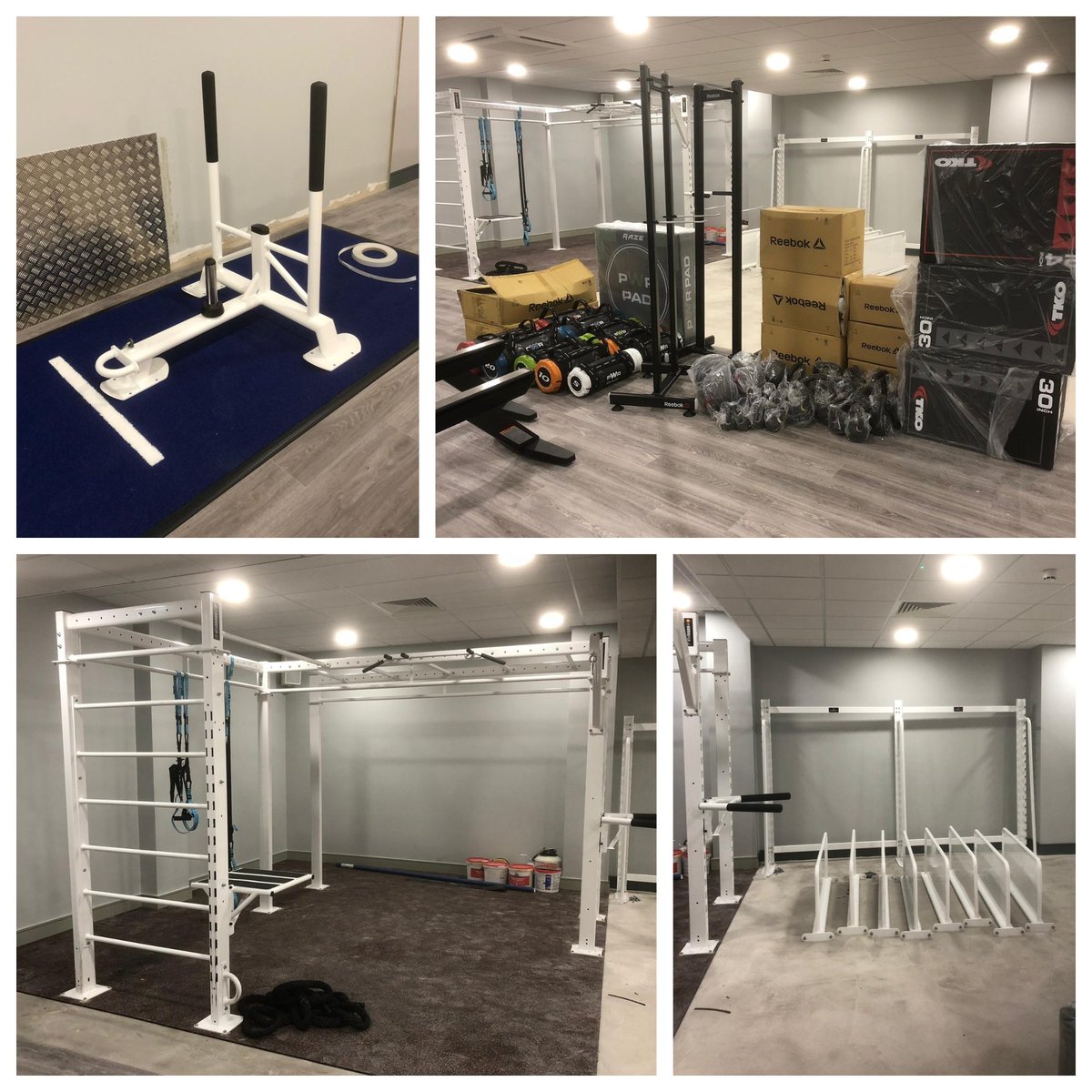 The team are unstoppable! This next installation has been at #LoddonValleyLeisure Centre, relocating gym equipment and adding in extra storage. #fitnessfriday #fitness #functionalfitness @PlacesLeisure