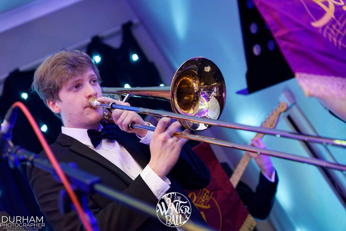 butler_jazz's tweet photo. Mini Band had a great time finishing off the term playing for Josephine Butler Winter Ball! The Charlie and the Chocolate Factory theme made for dreamy decorations and sweet post-performance treats 🍭 https://t.co/93XFYqfOab