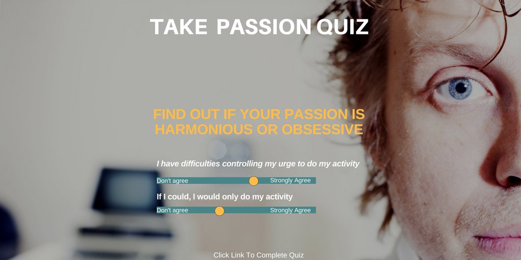 Passion can be your best friend or your enemy. It’s all in how you use it. Learn more about the role of passion in your life! READ  buff.ly/2pcCIcH
#life #calling #self #purpose #process #meaning #passion #sense #career #path #job #future #hope #quiz #unhealthy #obsession