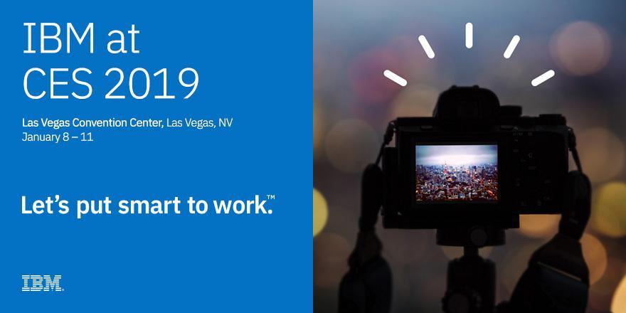 Meet IBM at CES 2019
