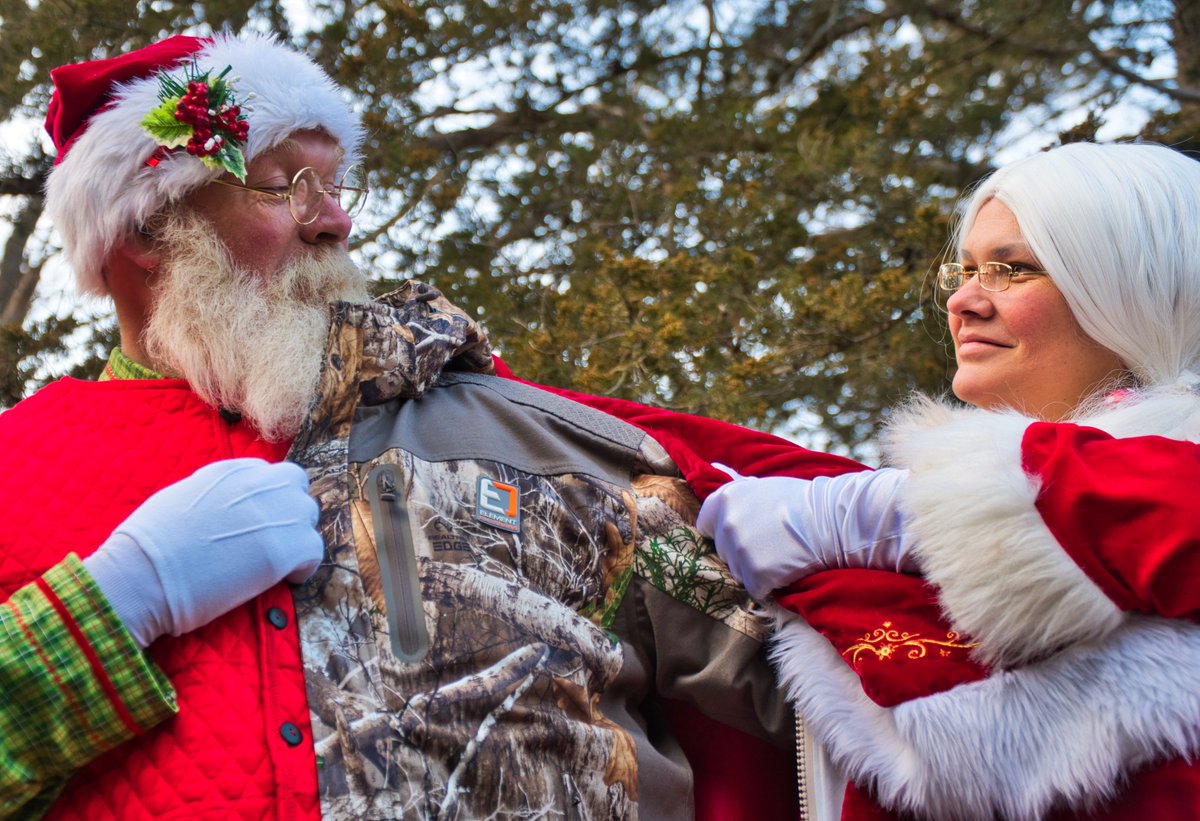 Even Santa knows how to stay warm on those bitter nights! 
#MerryChristmas
#TempestSeries