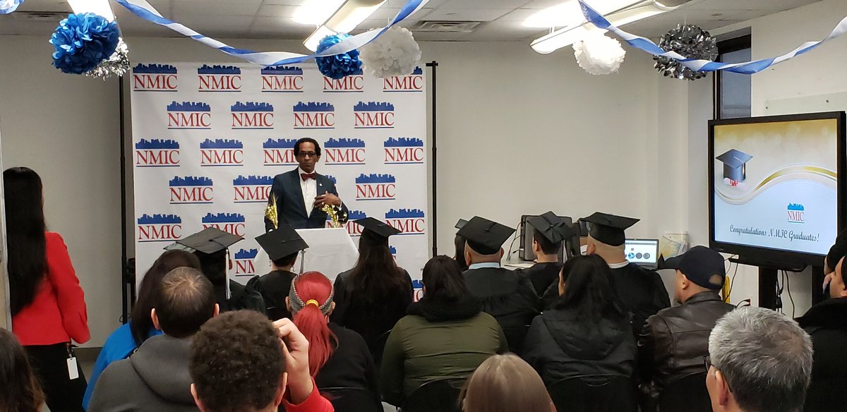 JasonabockoA's tweet photo. Thank you to @assemblymanalt1 for speaking to our graduates today! Your words inspired us, moved us, and made us laugh! https://t.co/QFA8h4XrqQ