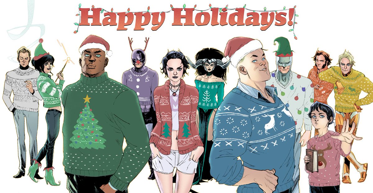 ProdigyNetflix's tweet image. Santa hired Edison Crane to develop new, super-powered sled technology, but don't tell Mrs. Claus. #NationalUglySweaterDay