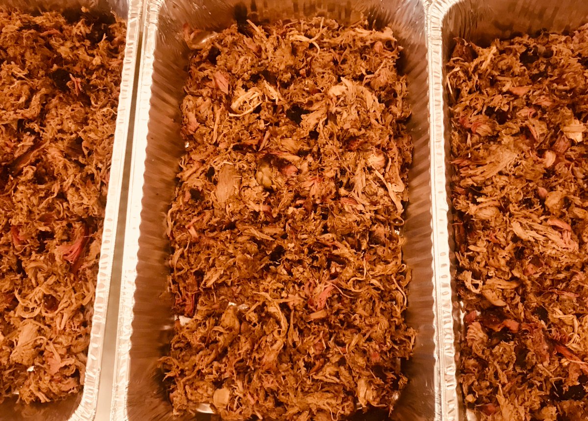 Hope you guys are hungry tomorrow... doing pulled pork with NC sauce for y’all!! #backbeatbbq #eatdrinksupport