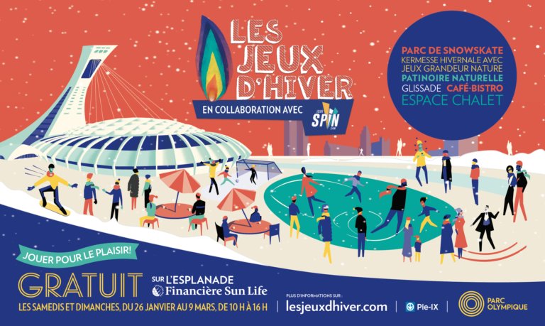 parcolympique's tweet photo. Les Jeux d'hiver sur l'Esplanade @SunLifeQC dès le 26 janvier!
⛸Patinoire naturelle
⭐️Glissade
❄️Parc de snowskate
⛄️Jeux grandeur nature
☕️Café-bistro
✨Espace chalet
✅Ouvert les samedis et dimanches, du 26 janvier au 9 mars, de 10 h à 16 h. 
➡https://t.co/aHdcHS12jm https://t.co/PtxS0KA15w