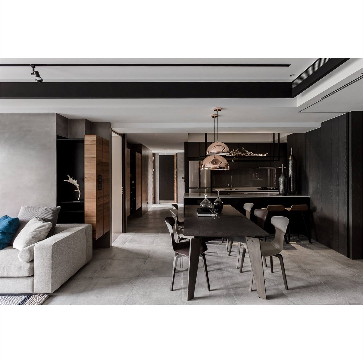 This simple copper dome pendant by <a href="/seeddesignusa/">SEEDDesign USA</a> adds warmth to the ambience in any room. 🖤 Available soon online at Kelli.shop #luxurydesign #designinspo #onlinefurniturestore #modern #moderndesign #moderndecor #modernlighting #interiordesigner #interiordesign