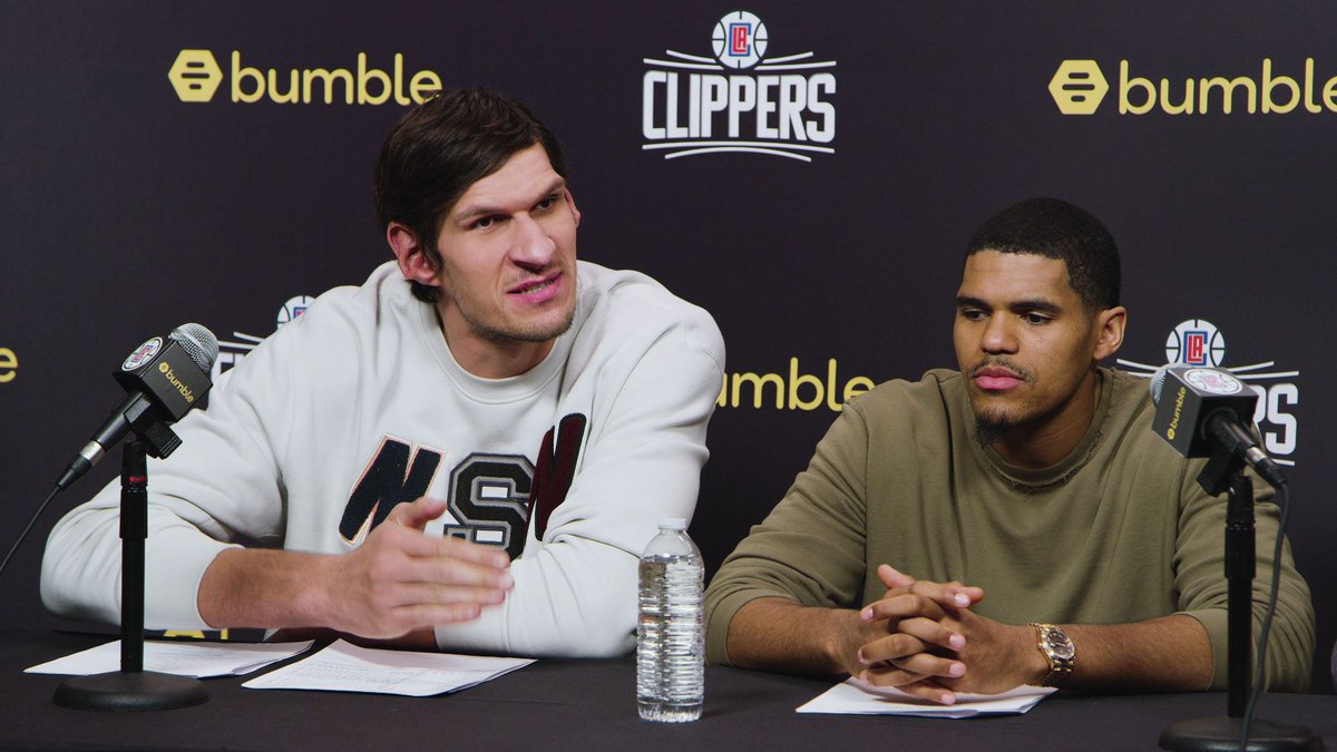 BREAKING: Bobi + Tobi are adding a third member to their friend group, sources tell the LA Clippers.
@BobanMarjanovic | @tobias31 | @bumble