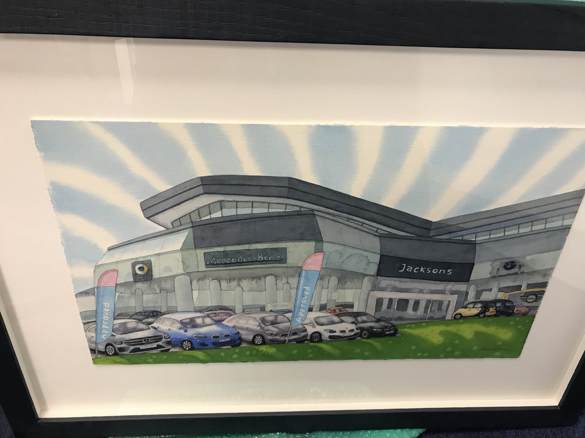 Manuel De Nobrega retried from Jacksons today after 30 years of service.

We had a picture commissioned by local artist Ian Rolls which we presented to him today.

Everyone at Jacksons Jersey wishes Manuel all the best in his well earned retirement.