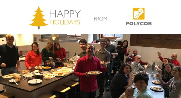 Polycor's tweet photo. It's that time of the year where we gather (around beautiful stone countertops!) and celebrate the #Holidays.
On behalf of the #Polycor Inc. management team, we want to wish you Happy Holidays and Happy New Year!
#NewYear2019 https://t.co/lOJcEQXmHP