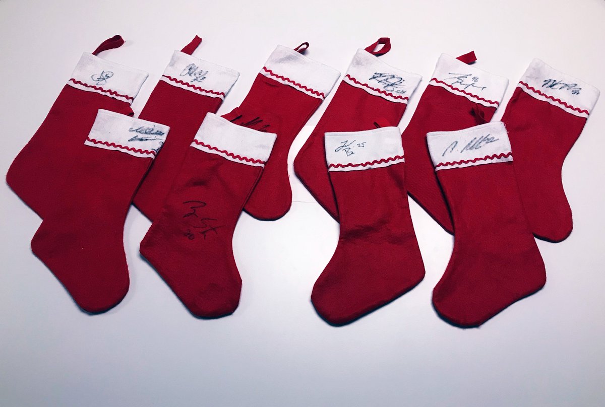 mnwild's tweet image. 🌲 Want a stocking autographed by a #mnwild player? RT to enter.  🎁 

10 random winners.