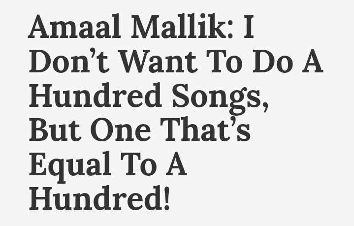 One of the major reasons why I stan, love, respect and support <a href="/AmaalMallik/">Amaal Mallik</a> so much ♥️🙏🏻