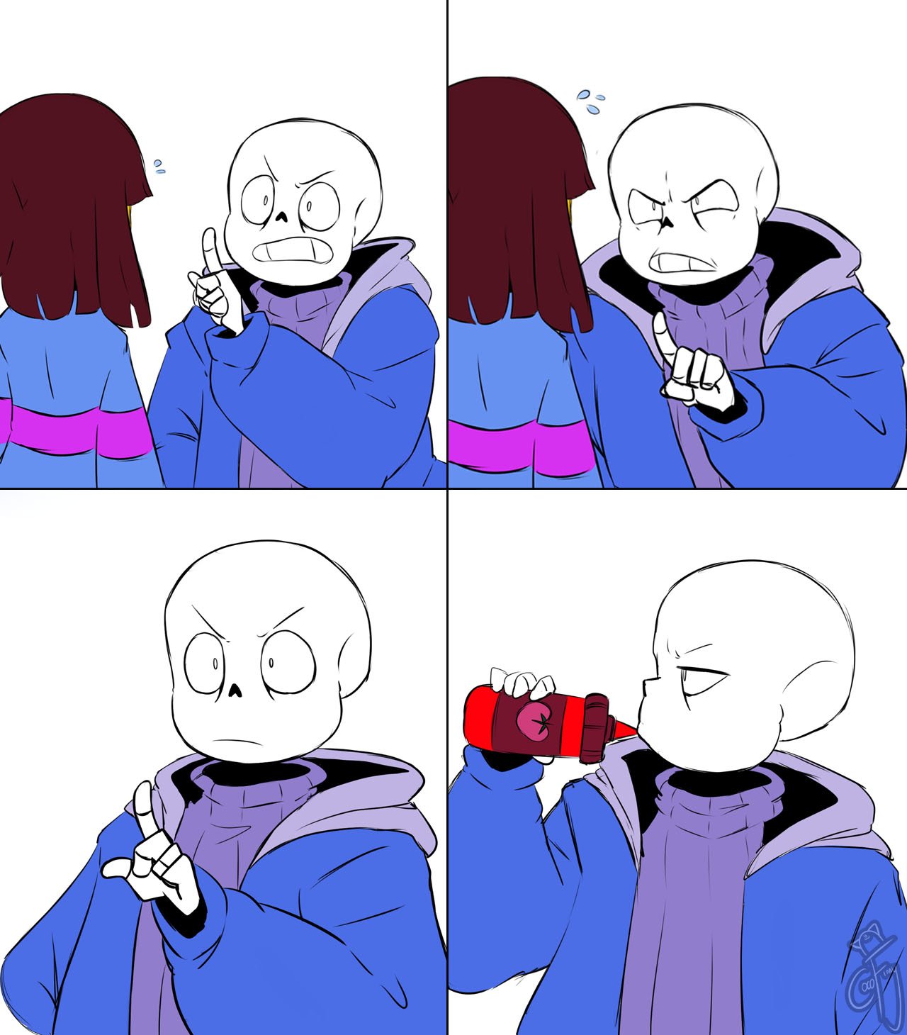 Chuckleberry Finn On Twitter And Oldie Art Undertale Sans Frisk Oldieicoloured Itsbeendonebeforeimsure Ohwell