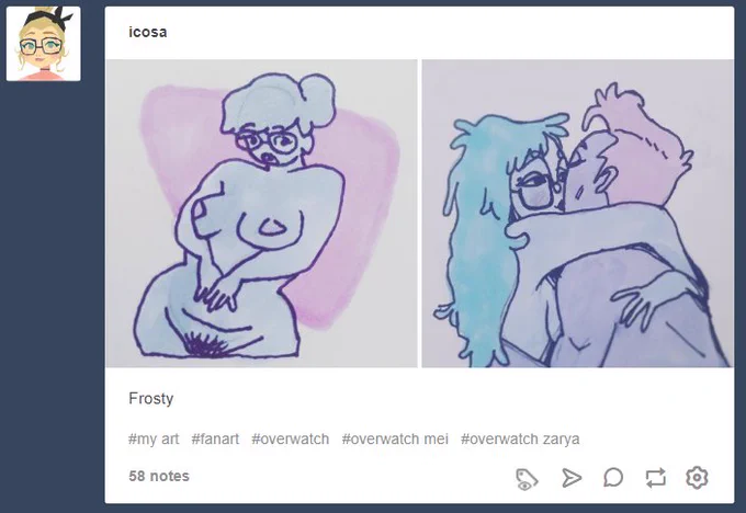 An assortment of things that got flagged on tumlr
How dare the algorithm come for my zarmei 
