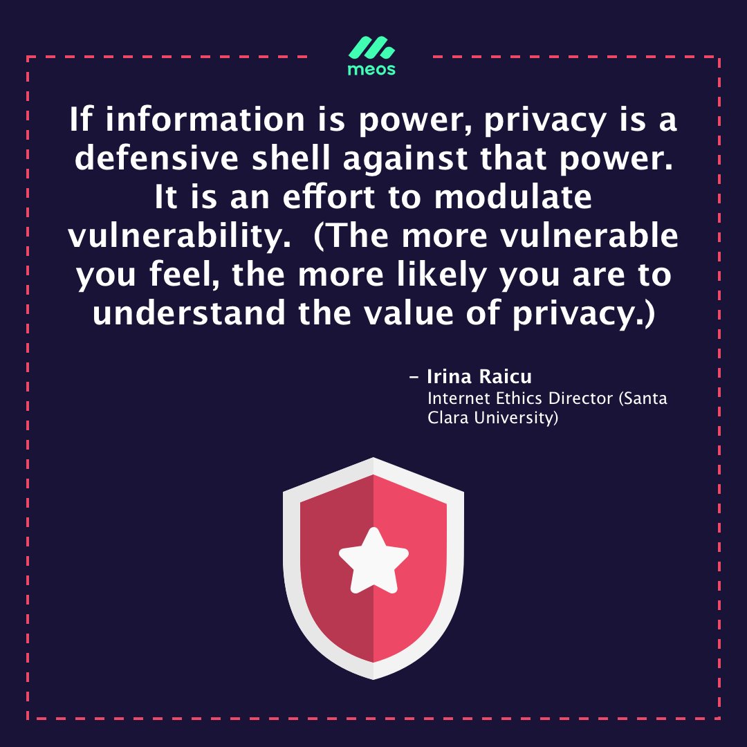 meos_app's tweet photo. Most people don't ascribe a lot of value to online privacy because they don't feel they have anything to hide. This is in many cases valid, but as a society, we need to ensure that #privacy is always within reach. If only online privacy was the norm instead of the exception. https://t.co/GMTYRwgOA3