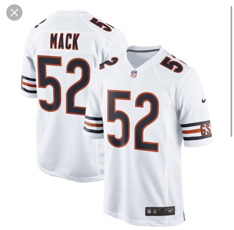 DrunkRyanPoles's tweet image. In honor of another prime time @ChicagoBears game, I’m doing a giveaway

*****WHOEVER RTS this tweet and follows my account will be entered in for a chance to win a @52Mack_ jersey. *******

(I will randomly choose a follower once I reach 3k followers)

#BearDown #PrimeTimeBaby