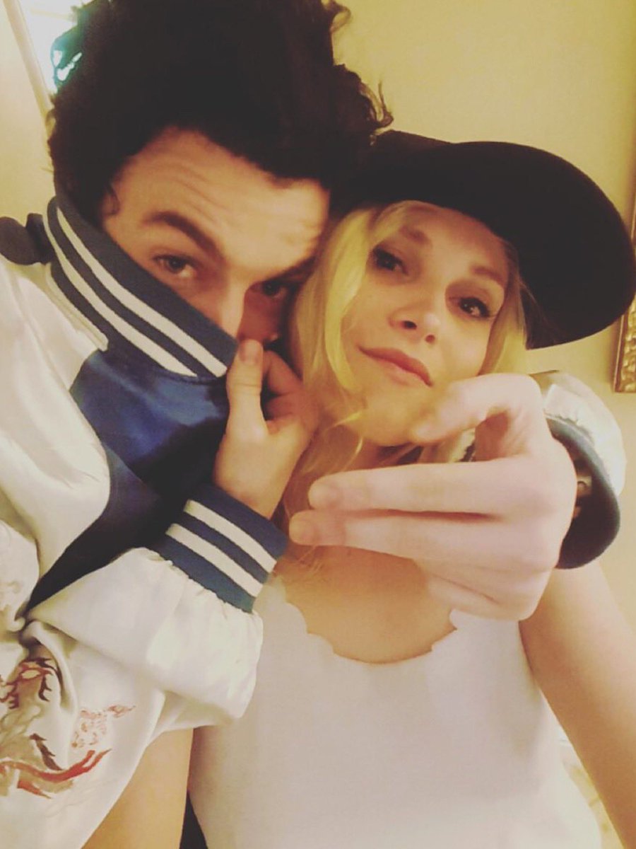 dailyejt's tweet photo. Missing this friendship right now #RhysWard #ElizaTaylor https://t.co/pWUOq8G6Jg
