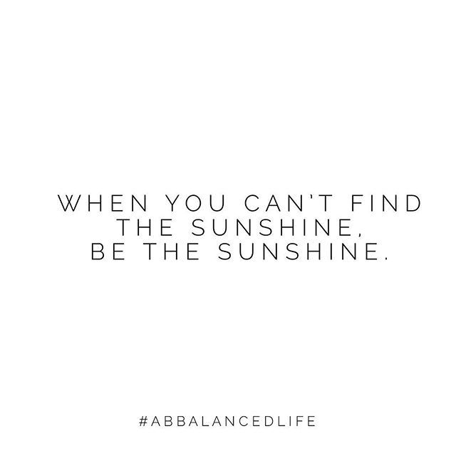 ABBAHair's tweet photo. Be the sunshine! ✨☀️#abbalancedlife https://t.co/PiFF6RcdgA