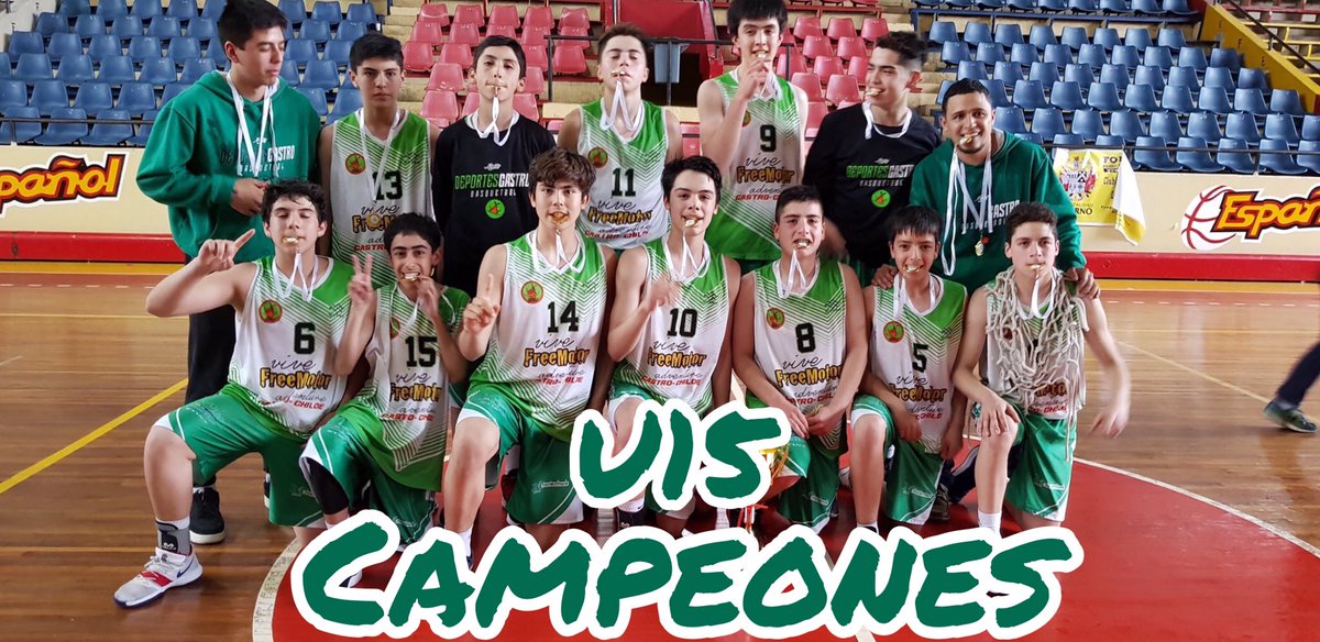 deportescastro's tweet photo. #LDB2018   

Campeón U15  

@CDABTemuco 53-64 #Leones   

II 4/4 II 00:00   ⏱ 

📸 : @radiochiloe 

#LDBChile  #VamosCastro #VamosLeones #DaleCastro #DaleLeón https://t.co/nQzwZKD8PV