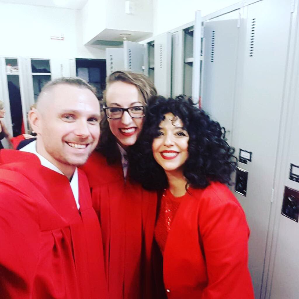 JulieNesrallah's tweet photo. Had the BEST time with these maniacs at the CBC Sing-In! @CBC #CBCSingIn https://t.co/DMWYb6FHr7