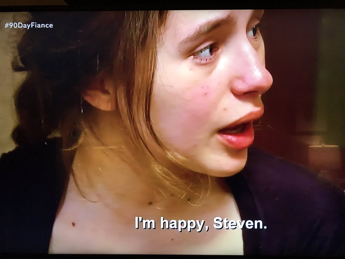 innocuouslyhere's tweet photo. #90DayFiance  Nope.  No you’re not! #FreeOlga #RunOlgaRun https://t.co/gstNS8FkLt