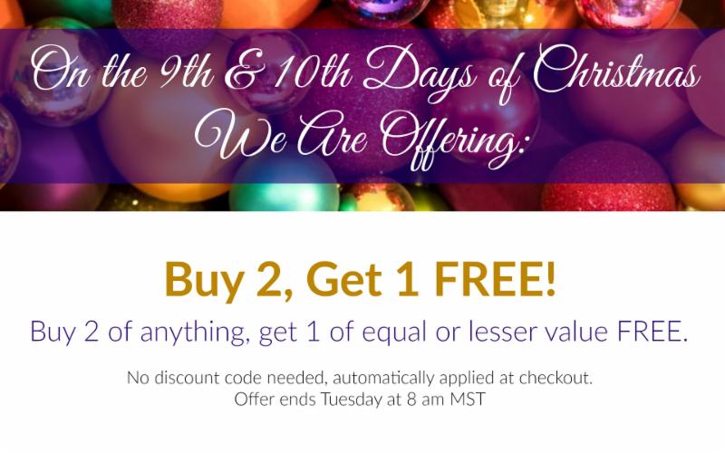 StarletSatin's tweet photo. On the 9th Day of Christmas...Buy 2, Get 1 FREE! https://t.co/rea3qbeutG https://t.co/Ndgralqa12