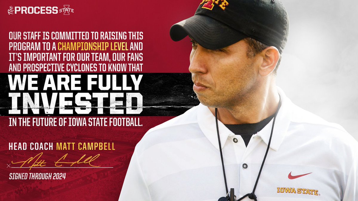Iowa State Football tweet media