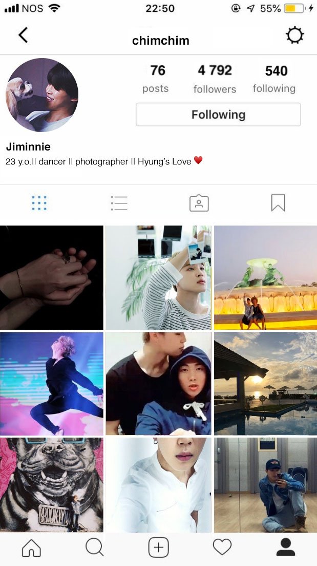 MinJoonTopia's tweet photo. #Minjoon Instagram AU 📷
Jimin is a dancer in love with Namjoon, a rapper known in his own agency 

#NAMJOON #RM #JIMIN #BTS @BTS_twt https://t.co/KGQGLeyoeQ
