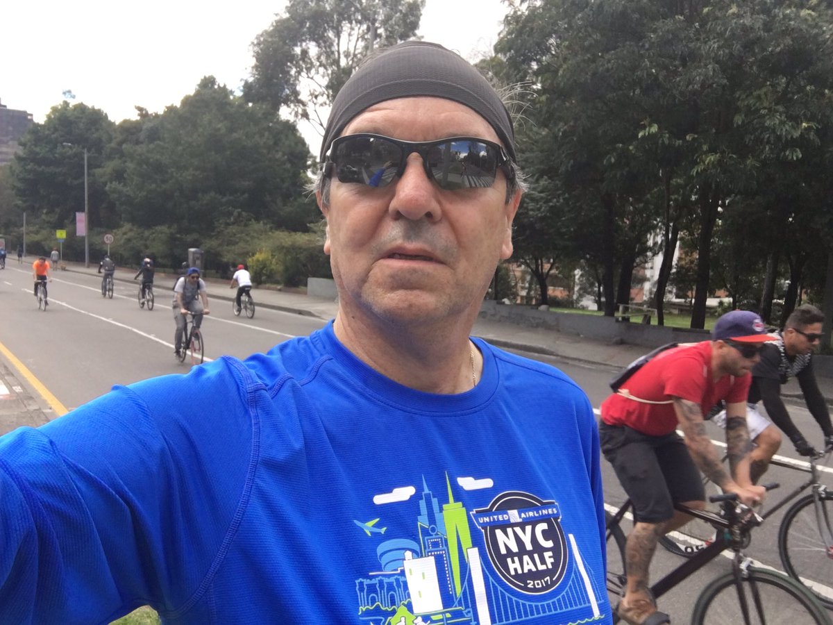 Penalosa_G's tweet photo. One of my most joyful moments, truly heart, body and soul, is to walk, run, or bike on #Bogota’s #Ciclovia/#OpenStreets. Today, magnificent. 1.7 million people, all ages &amp; abilities. 121 k, 52 Sundays. #DoableEverywhere https://t.co/4VzK6sh2UN