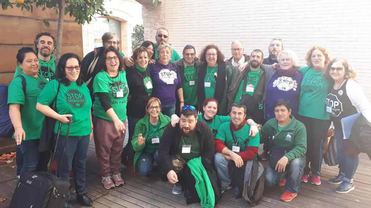Gracias <a href="/PAH_Valencia/">PAH Valencia</a> por el gran trabajo en estas estatales!!!El reencuentro con las compahs nos da mucha fuerza para seguir empoderandonos!!Nos vemos en febrero en #Barcelona junto a <a href="/PAH_BCN/">PAH Barcelona</a>!! 
#LeyViviendaPAH 
#XXIVEstatalPAH
