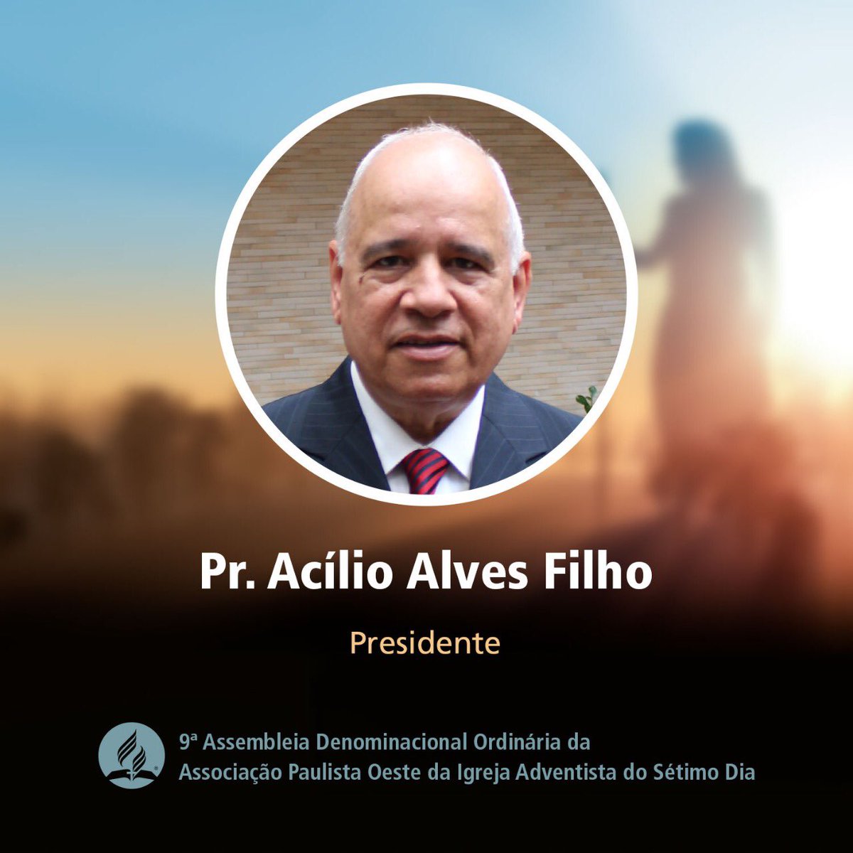 paulistaoeste's tweet photo. Pastor Acílio Alves Filho é reconduzido ao cargo de pastor geral da Paulista Oeste para os próximos 4 anos. https://t.co/iqHKR6Ae1I