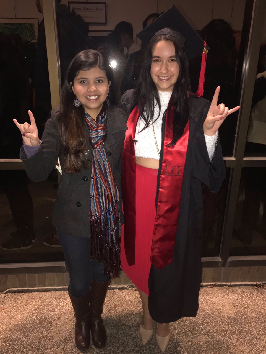 PodcastYAC's tweet photo. Our lovely host, Brooke graduated yesterday from the best university, UT Austin! We are so proud! https://t.co/vwagxg6Dah