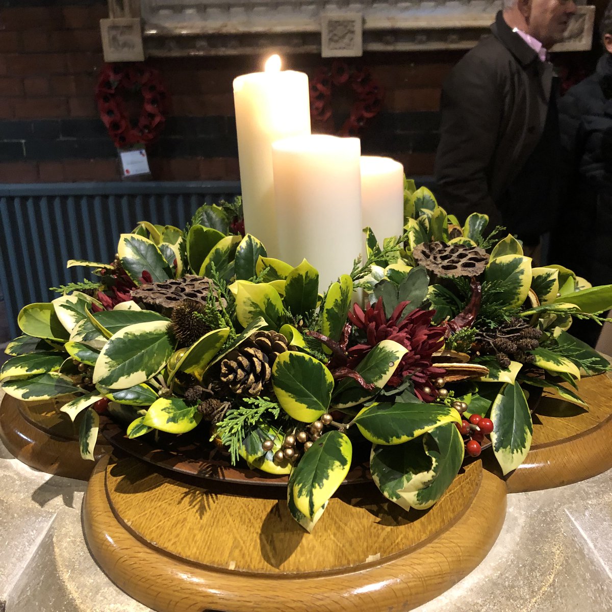 Enjoyable Carol Service with parents in aid of Cancer Research UK @CR_UK at St Philip and St James, Holywood Parish Church @HPCnews after a tasty 22 mile run. Great to see Priory Integrated College @Priorynews Choir perform plus band of Sullivan Upper School.