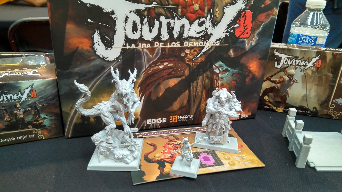 TheCovenant_'s tweet photo. #Journey, es un dungeon crawler, táctico imbuido de la leyenda china "Viaje al oeste". Los protas se van chetando conforme matas monstruos, mediante el camino del YinYan. Simple,con poca variedad de acciones, poco contenido en la caja, aunq espectacular acabado. #GameOnMadrid2018 https://t.co/6Mz9bkrJ2P
