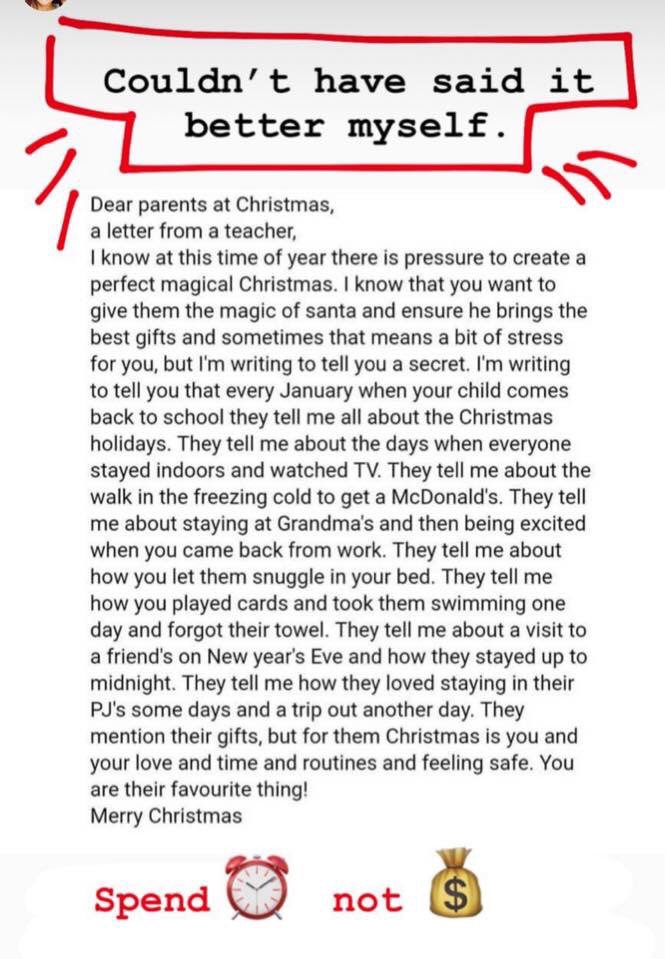 ViggleB75's tweet image. I saw this on Facebook today and thought it was helpful. It’s completely ok do Christmas YOUR way, make your own traditions, dance to your own tune. #pandashr
