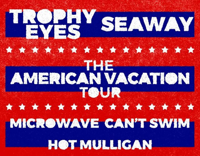 bakeshows's tweet photo. Dec 18 - Trophy Eyes / Seaway, Microwave, Can't Swim &amp; Hot Mulligan at Cornerstone in #Berkeley | Tickets: https://t.co/H9VLRqR4sx https://t.co/Ykl9XUhVkm