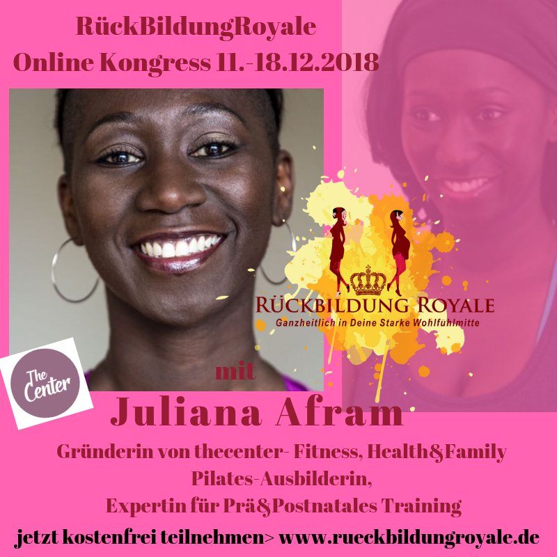 Online Kongress - Rückbbildung Royale vom 11.12. - 18.12.18 thecenter.tv/rueckbildung/r…