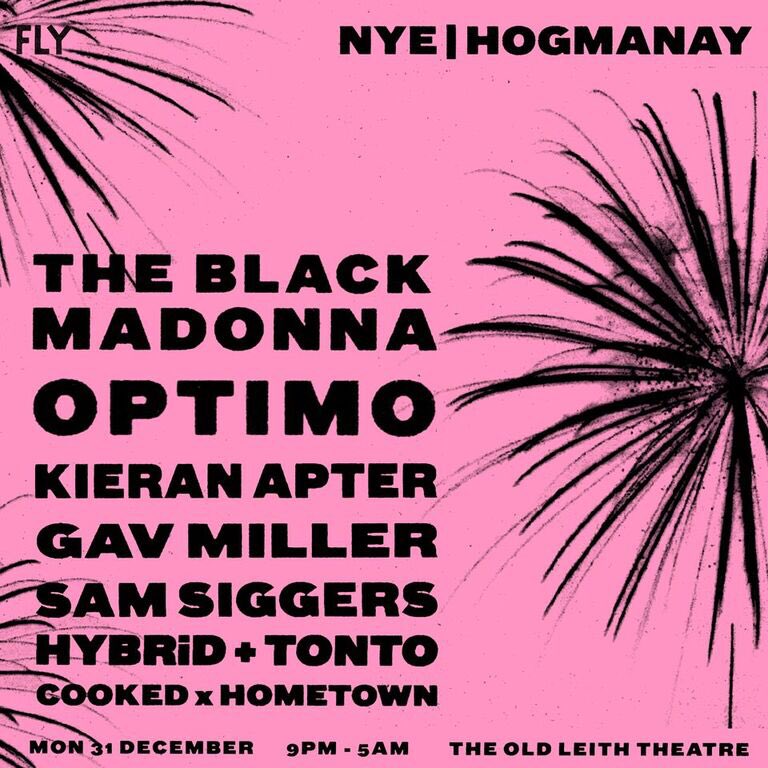 EventsHybrid's tweet photo. We're excited to be back at the Auld Leith Theatre for @FLYCLUBPARTY NYE | The Black Madonna &amp; Optimo - The Auld Leith Theatre this New Year! 
With the addition of a second room, it's shaping up to be the biggest party in the Capital ‼️ https://t.co/z423RcVfw1