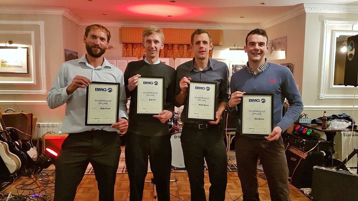 Brit Mountain Guides (@brit_mt_guides) on Twitter photo Congratulations to John Crook, John Orr, David Sharpe and Guy Steven who were presented with their IFMGA Mountain Guide Diploma’s at the #britishnountainguides AGM in Kendal. #TieInWithBMG <a href="/crookclimbing/">John Crook</a> @john1orr @razorsharpe84 <a href="/GuySteven2/">Guy Steven</a> <a href="/Arcteryx/">Arc'teryx</a> @ClimbersShop Congratulations to John Crook, John Orr, David Sharpe and Guy Steven who were presented with their IFMGA Mountain Guide Diploma’s at the #britishnountainguides AGM in Kendal. #TieInWithBMG <a href="/crookclimbing/">John Crook</a> @john1orr @razorsharpe84 <a href="/GuySteven2/">Guy Steven</a> <a href="/Arcteryx/">Arc'teryx</a> @ClimbersShop