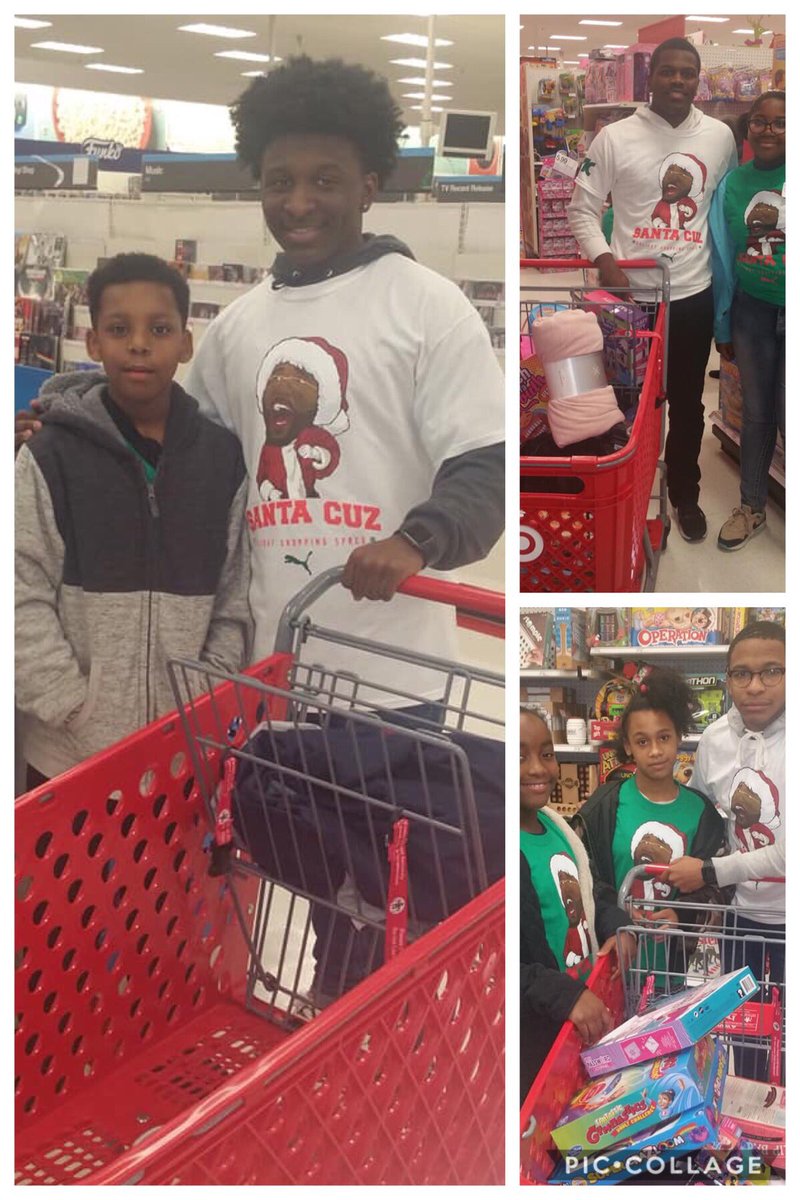 2019 Beautillion guys rose early Saturday joining with Mobile native @boogiecousins of @warriors for “Santa Cuz” 🎅🏾 providing several local kids with Christmas Toys @Target 🎄
#jjbeauxmobile
#PowertoMakeaDifference
#WeCanDoMore @JackandJillInc @JJAFOUNDATION