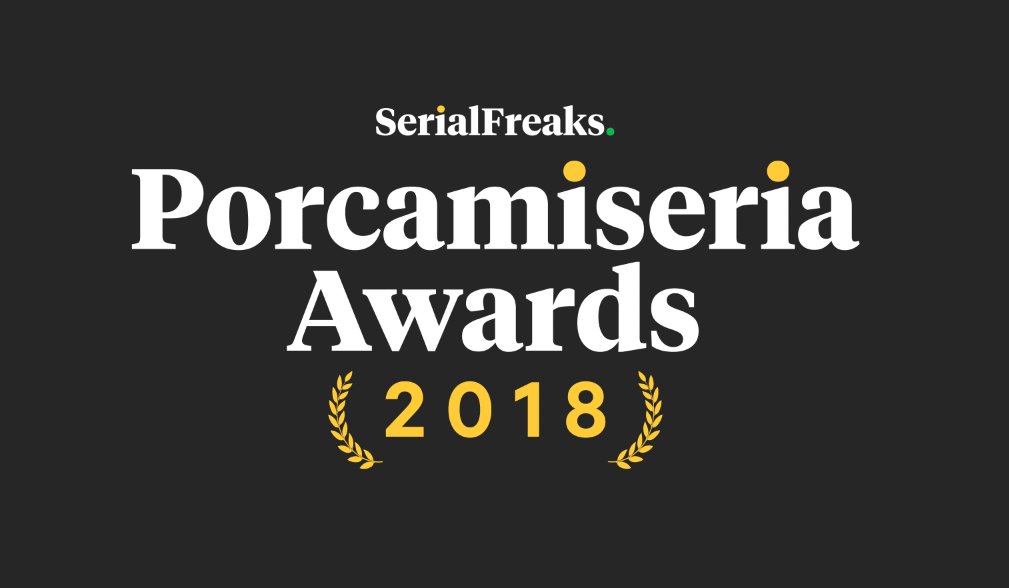 serialfreaks's tweet photo. In un mondo seriale in cui la quantità conta più della qualità, non è stato facile selezionare il meglio del 2018. Ma ce l'abbiamo fatta.
Porcamiseria Awards 2018. Da domani su #SerialFreaks. #PMAwards18
➡️ https://t.co/9iqPoqrdMT https://t.co/vrsF3AhBCn