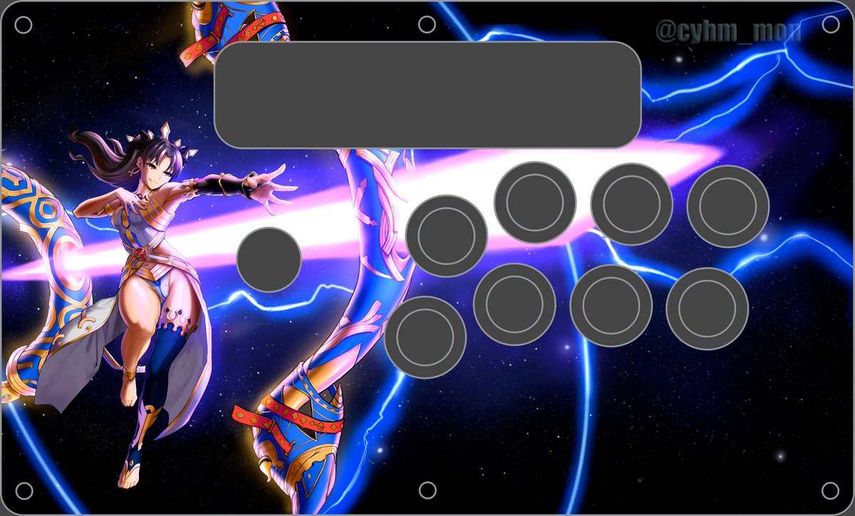 Utu_Nui's tweet photo. Commission que pedí para mi Arcade Stick TES+, la hizo el bueno de @cyhm_mon y es de mi personaje favorito de FGO (Fate Grand Order), Ishtar, ¡Me encantó, muchas gracias por el buen trabajo! https://t.co/bwrcYI8wBn