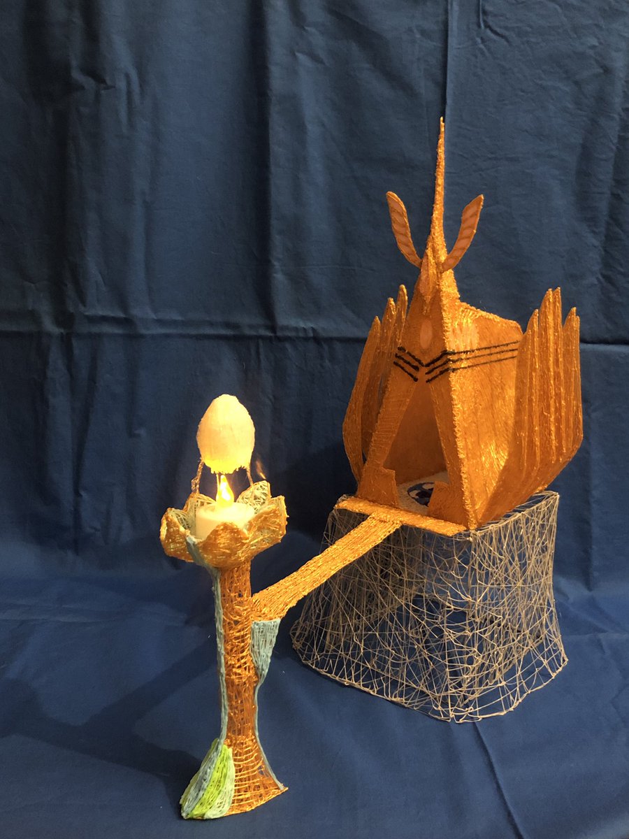 queenangella's tweet photo. Castle Bright Moon that took almost 3 days to complete using a 3D pen.  Still trying to figure out how to do the moonstone. #SheRa #SheraandthePrincessesofPower #brightmoon @Gingerhazing @DreamWorksSheRa https://t.co/E1cCvPOYjA
