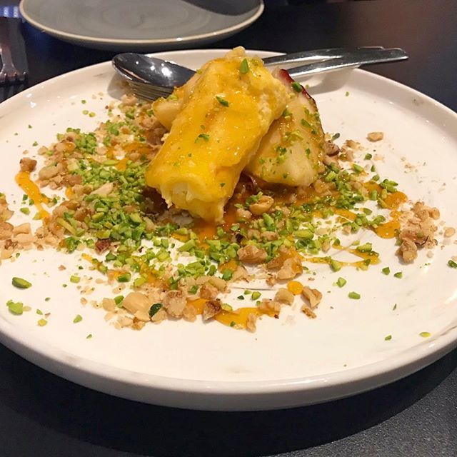 CBD2017's tweet photo. House made Kaymak cream, peach, nuts, honey + saffron syrup 🥄🍑😋 Part of the new Summer Menu @songkitchensydney #dessert #food #desserts #sydneyfoodie #yum #yummy #amazing #instagood #instafood #sweet #dessertporn #delish #foods #delicious #eat #eatin… https://t.co/Dlk8yAgIoW https://t.co/Qnnl7t5vvG