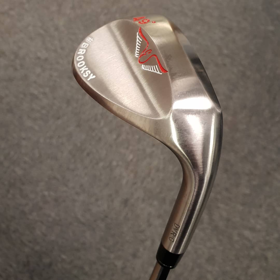 thegpi1's tweet photo. Smoking 49 degree @EDELgolf hand ground wedge armed with @truetempergolf Dynamic Gold Tour Issue S300. Bespoke loft, lie, grind, bounce, length, shaft, grip and stamping - untouchable custom wedges!🔥💣💯#TGPI #RJG #customwedge #playability #allscenarios https://t.co/ngXDZ7eIcs