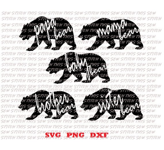 Mama Bear SVG File , Bear Family SVG , Mama Bear , Cut File , Bear Family Cricut , Mama Bear Cricut , Mama Bear Dxf , Mama Bear Png , Bears #BearFamilySvg #MamaBearSvgFile 
$4.99
➤ goo.gl/e9w4W6