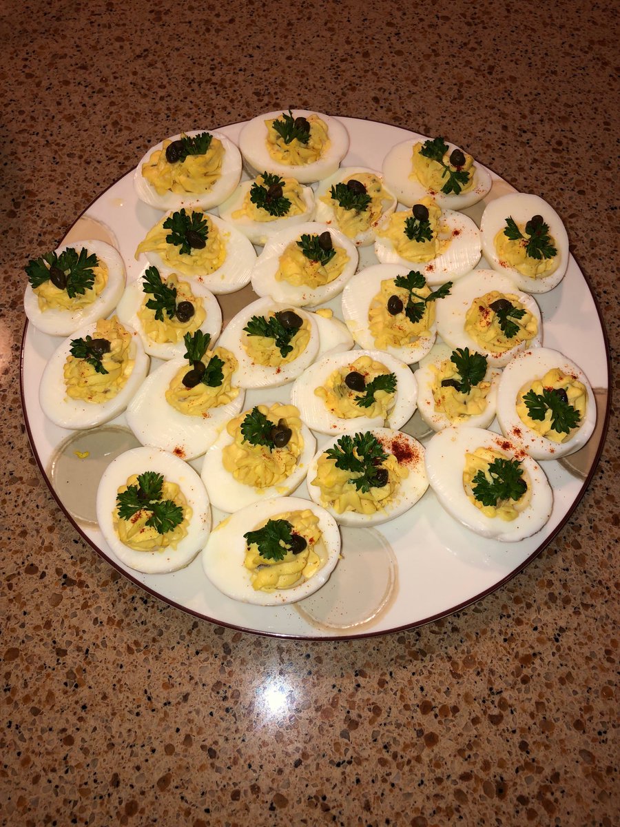 SteveCombs_99's tweet photo. The result of 18 fresh eggs and a kitchen redo.  Thanks mom for the use of your kitchen. https://t.co/X95jxMtE0x