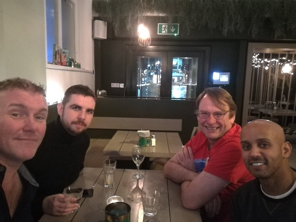 queernotions's tweet photo. QN volunteers on our xmas night out. Psychic bingo @TheLisbon followed by a curry! https://t.co/YwXXDmEGnC